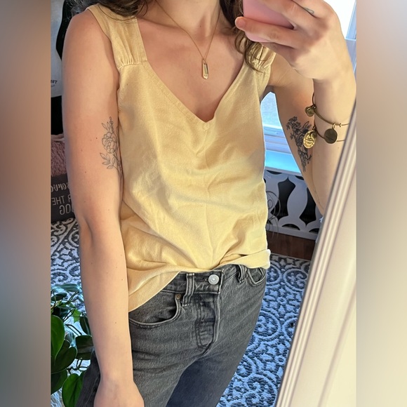 vintage y2k Cleo petites cream tank ✨🤎 - Picture 3 of 3
